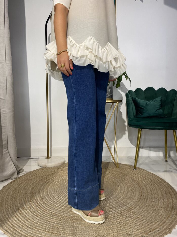 Jeans bajo cinco bolsillos - Imagen 4