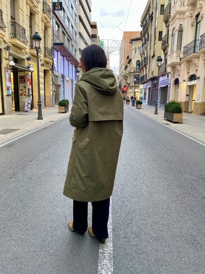 Parka kaki forrada pelito - Imagen 3