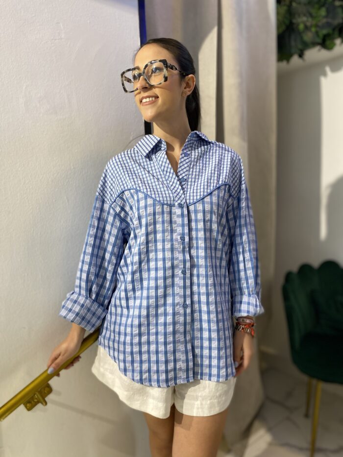 Camisa vichy flecos - Imagen 4