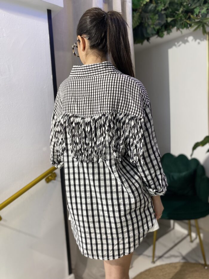 Camisa vichy flecos - Imagen 8