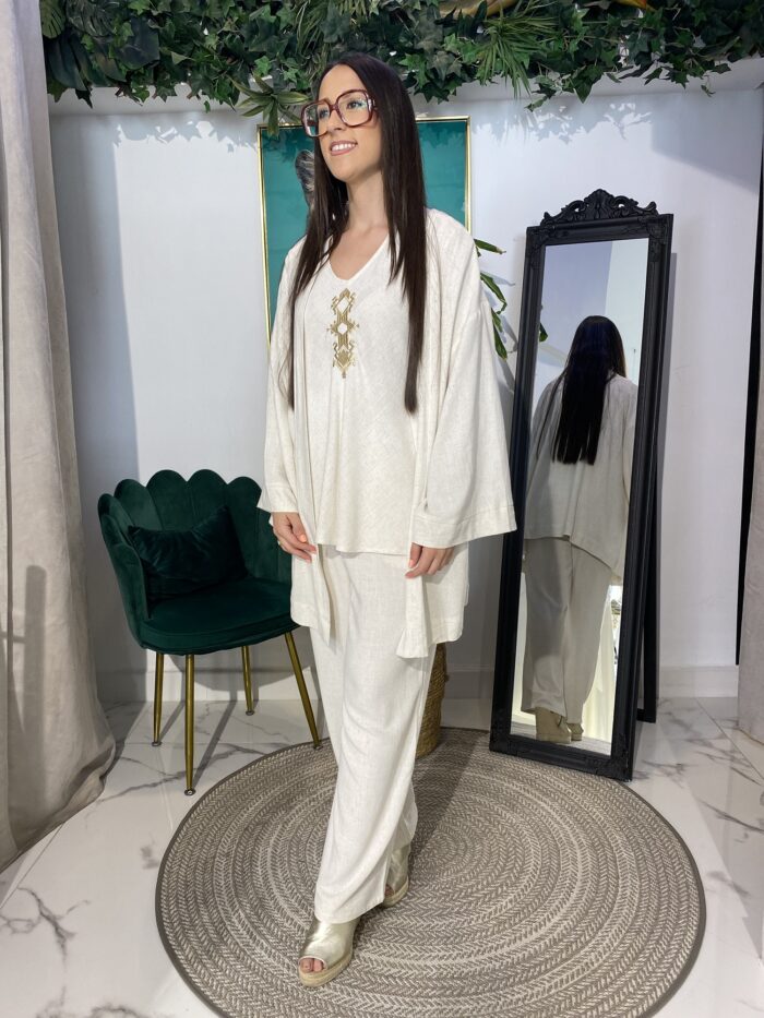 Pantalón conjunto botones